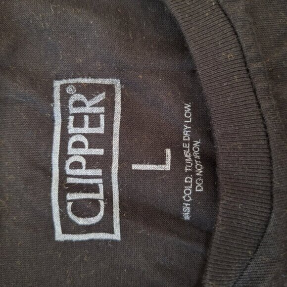 New Men's T-Shirt Black Size L Clippers - Picture 3 of 4
